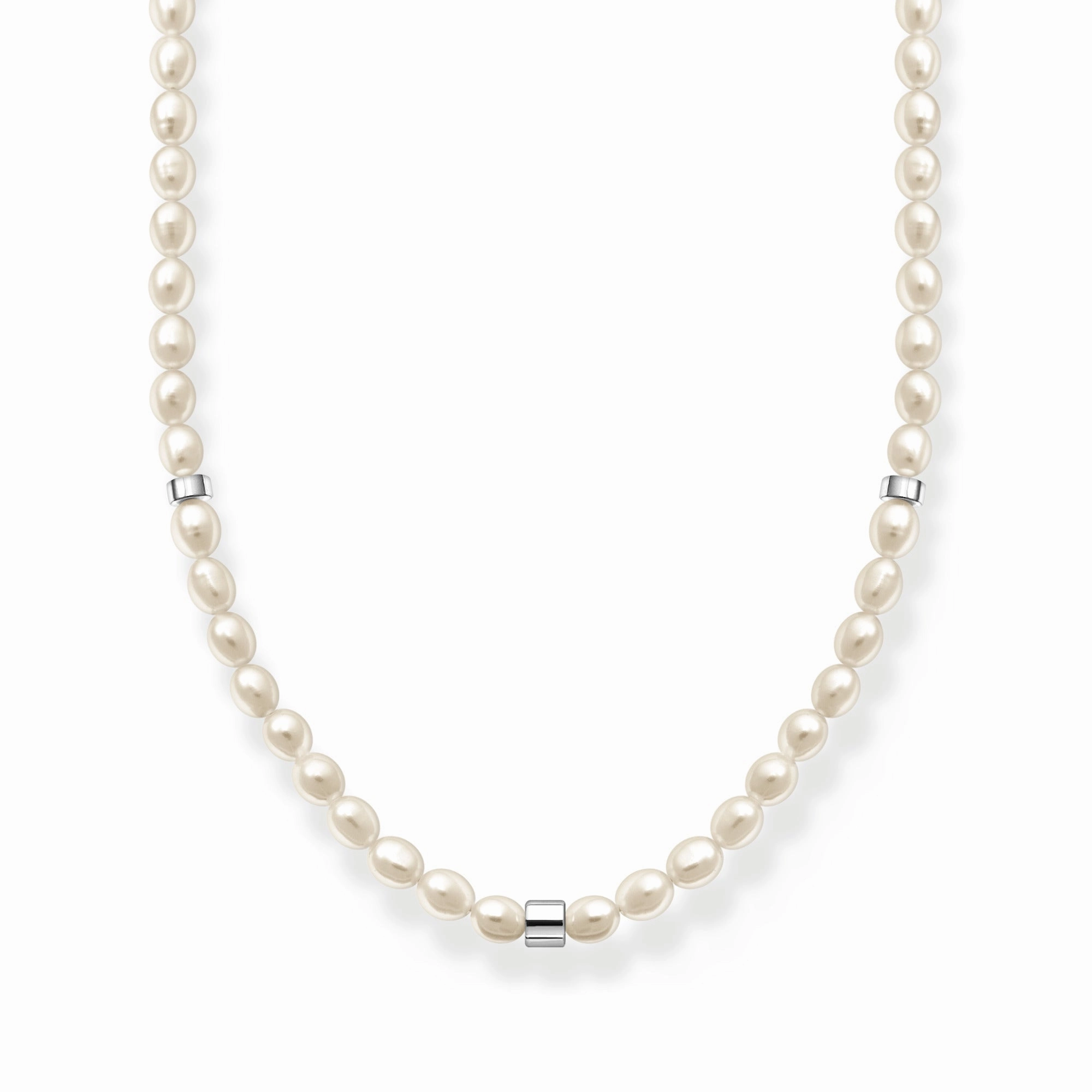 Thomas Sabo Charm Club Sterling Silver Pearl Necklace