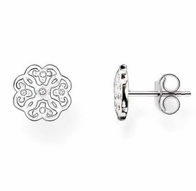 Thomas Sabo Earrings Glam & Soul Ear Studs Filigree Arabesque Silver