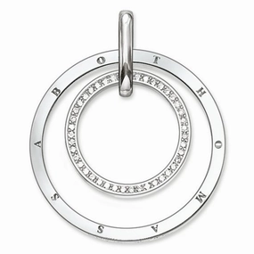 Thomas Sabo Glam and Soul Sterling Silver Circles Pendant