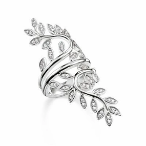 Thomas Sabo Glam And Soul Sterling Silver White Zirconia Ring D