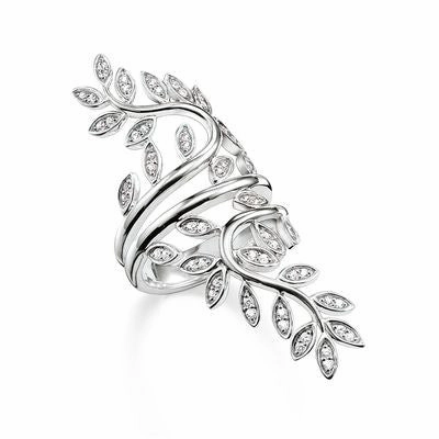 Thomas Sabo Glam And Soul Sterling Silver White Zirconia Ring D