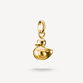 Thomas Sabo Gold Plated Duck Connect Charm