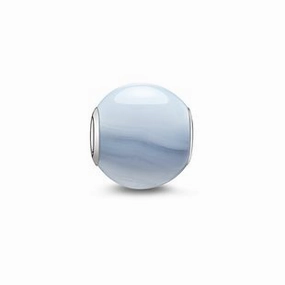 Thomas Sabo Karma Beads Blue Chalcedony Charm