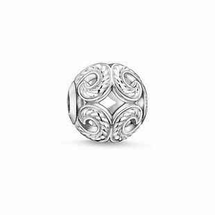 Thomas Sabo Karma Beads Sterling Silver Bead Wave Charm