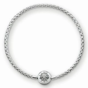 Thomas Sabo Karma Beads Sterling Silver Charm Bracelet 19cm