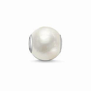 Thomas Sabo Karma Beads Sterling Silver Freshwater Pearl Charm
