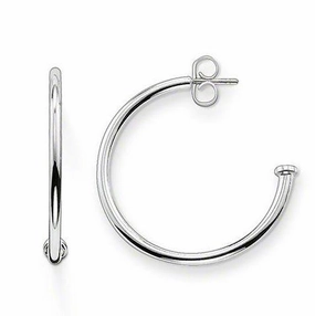Thomas Sabo Karma Beads Sterling Silver Hoop Earrings For Beads Small