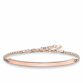 Thomas Sabo Love Bridge Rose Gold 18cm Bracelet