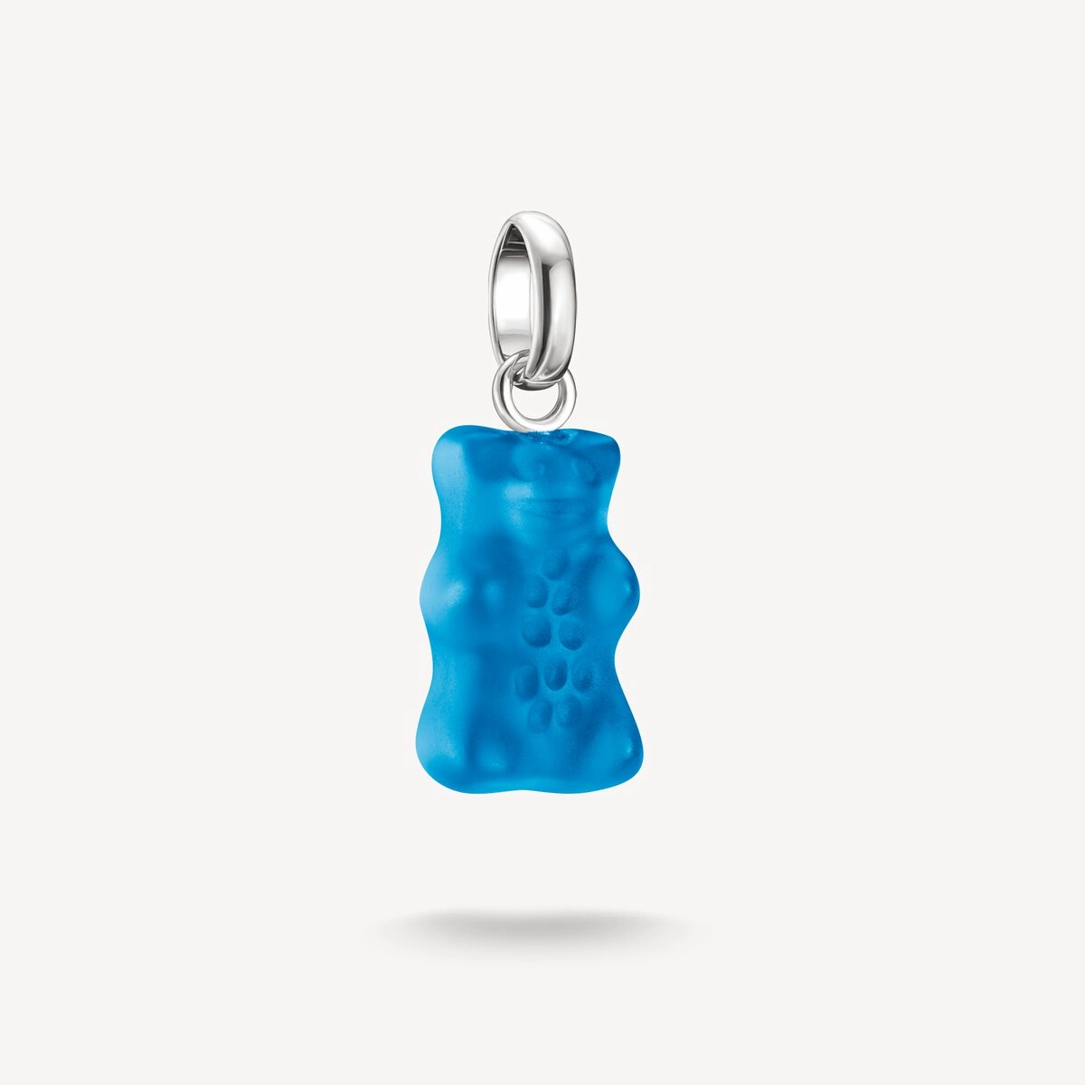 Thomas Sabo Sterling Silver Blue Haribo Bear Connect Charm