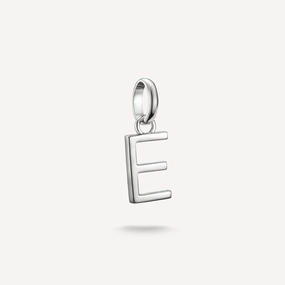 Thomas Sabo Sterling Silver Letter E Connect Charm