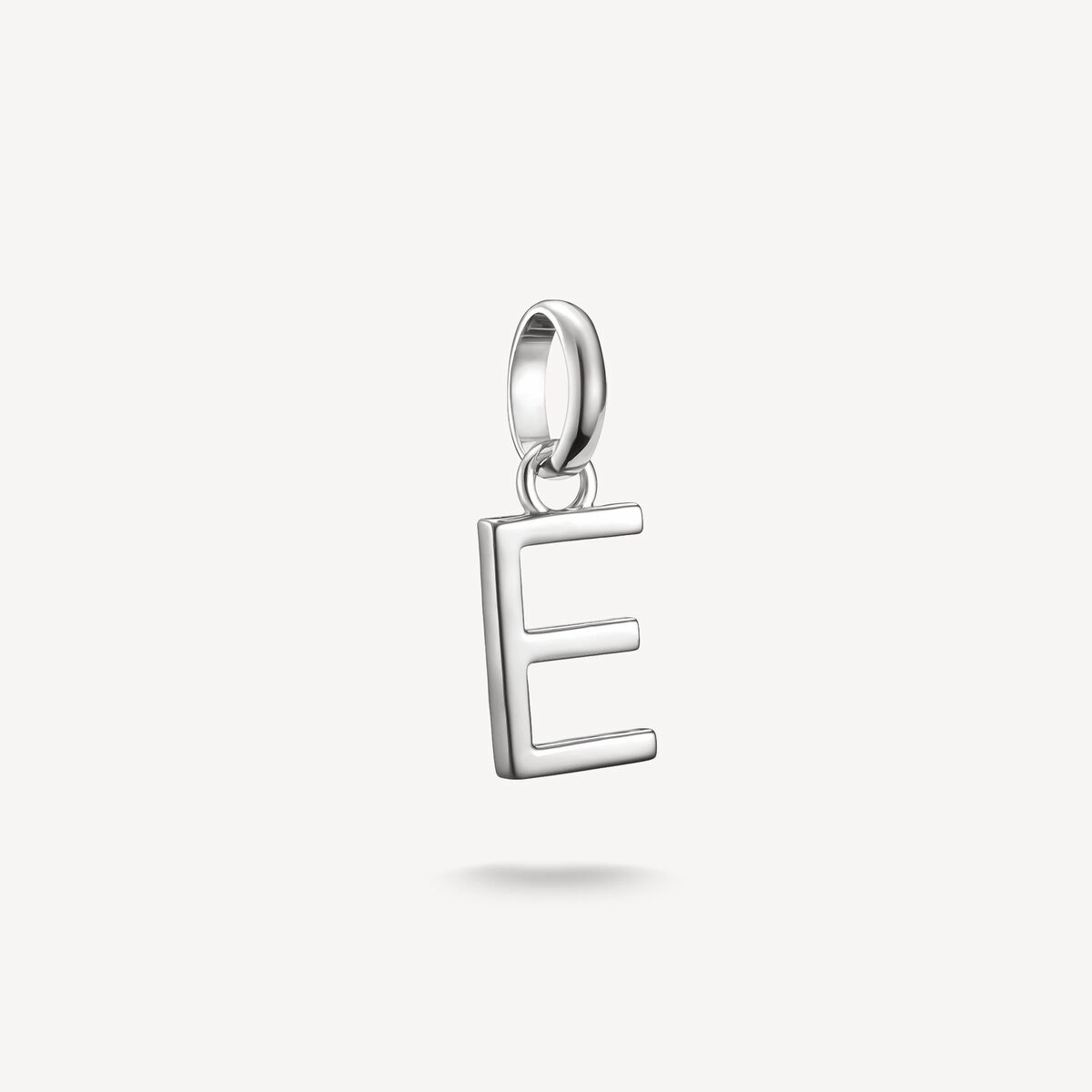 Thomas Sabo Sterling Silver Letter E Connect Charm