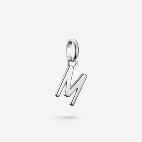 Thomas Sabo Sterling Silver Letter M Connect Charm