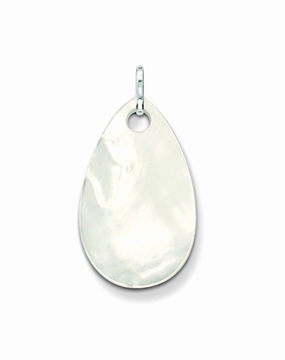 Thomas Sabo Sterling Silver Mother Of Pearl Disc Pendant D