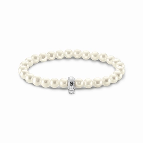 Thomas Sabo Sterling Silver Pearl Bracelet D
