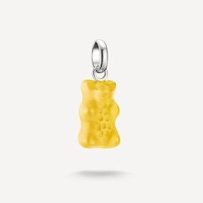 Thomas Sabo Sterling Silver Yellow Haribo Bear Connect Charm