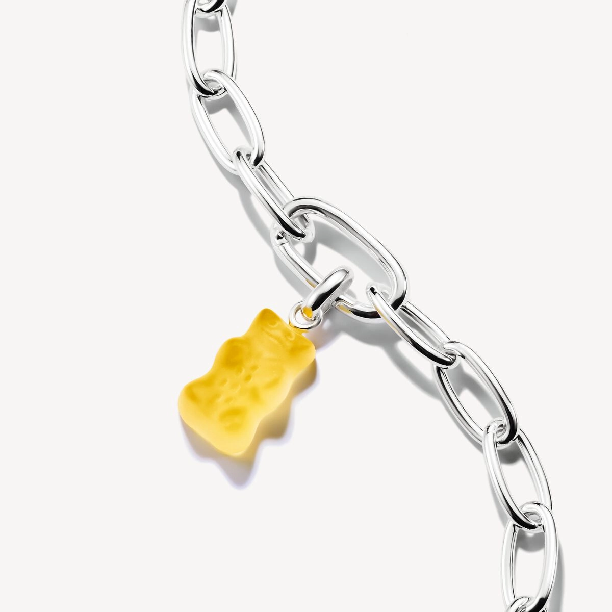 Thomas Sabo Sterling Silver Yellow Haribo Bear Connect Charm