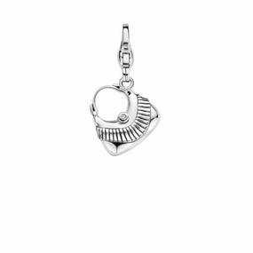 Ti Sento Sterling Silver Boho Bag Charm D