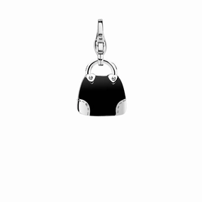 Ti Sento Sterling Silver Charming Chic Handbag Charm D