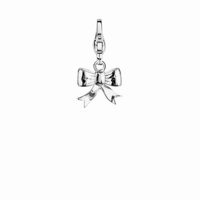 Ti Sento Sterling Silver Fun Ribbon Charm D