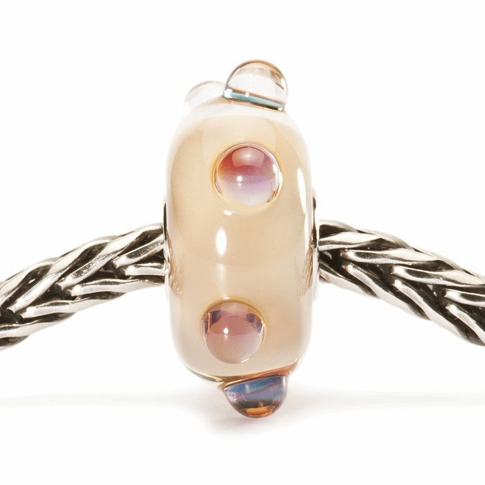 Trollbeads Bead Beige Moonstone Silver