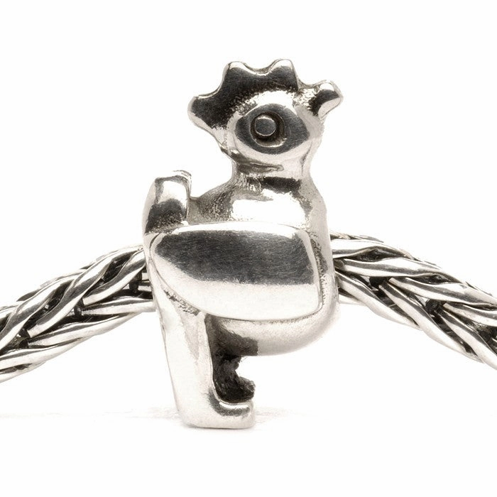 Trollbeads Bead Chicken Silver