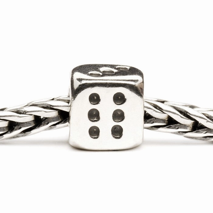 Trollbeads Bead Dice Silver
