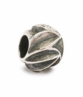 Trollbeads Bead Falling Leaves Silver