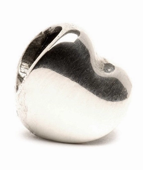 Trollbeads Bead Heart Silver