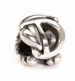 Trollbeads Bead Letter D Silver