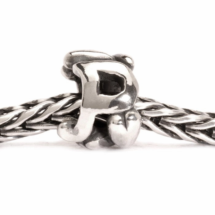 Trollbeads Bead Letter P Silver