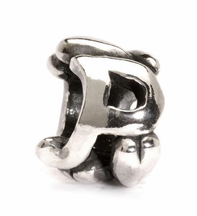 Trollbeads Bead Letter P Silver