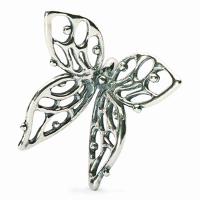 Trollbeads Bead Silver Big Butterfly