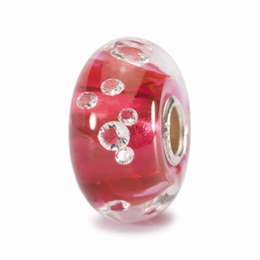 Trollbeads Bead Zirconia Pink