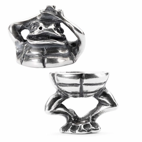 Trollbeads Pendant Fantasy Frog Silver