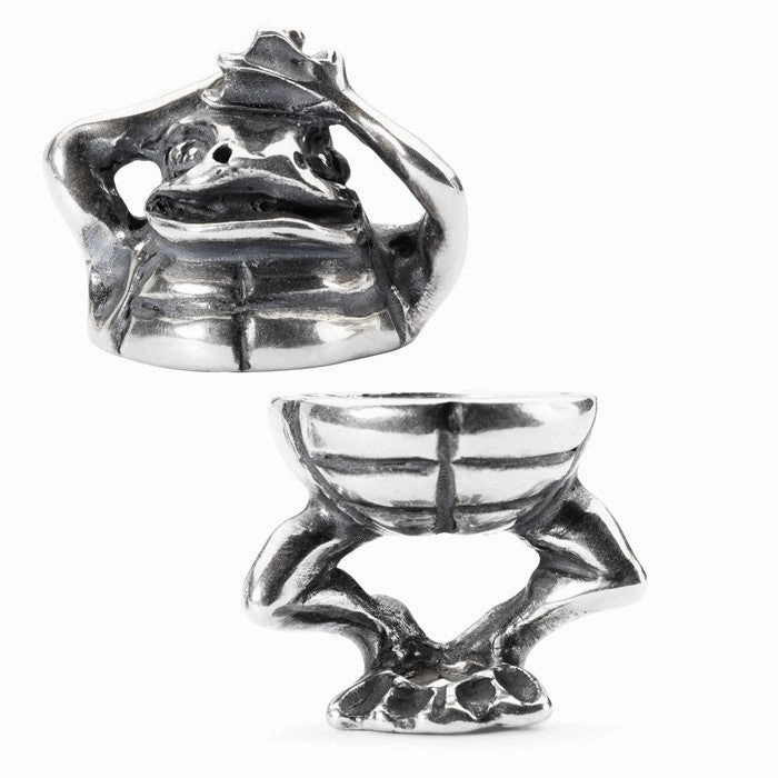 Trollbeads Pendant Fantasy Frog Silver