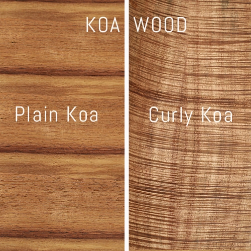 Tungsten Carbide Natural Curly Koa Wood Oval Wedding Ring 8mm