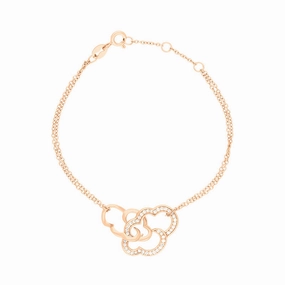 Vixi Jewellery Daydream Rose Gold Pink Cloud Bracelet D