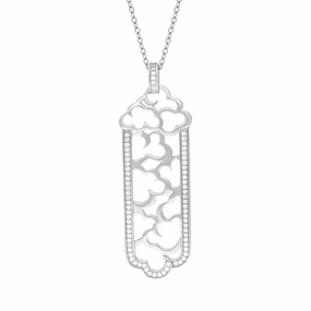 Vixi Jewellery Daydream Sterling Silver Column Necklace D