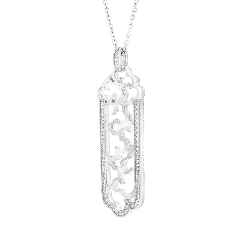 Vixi Jewellery Daydream Sterling Silver Column Necklace D